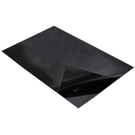 Tapis de protection pour plaque à induction 52 x 78 cm, protection anti-rayures pour brûleurs de cuisinière électrique (aspect verre).