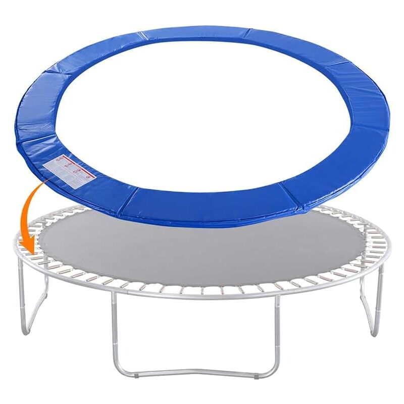 Ineasicer - Tapis de protection pour trampoline, housse de protection pour ressorts de trampoline, tapis de sécurité, housse de protection pour
