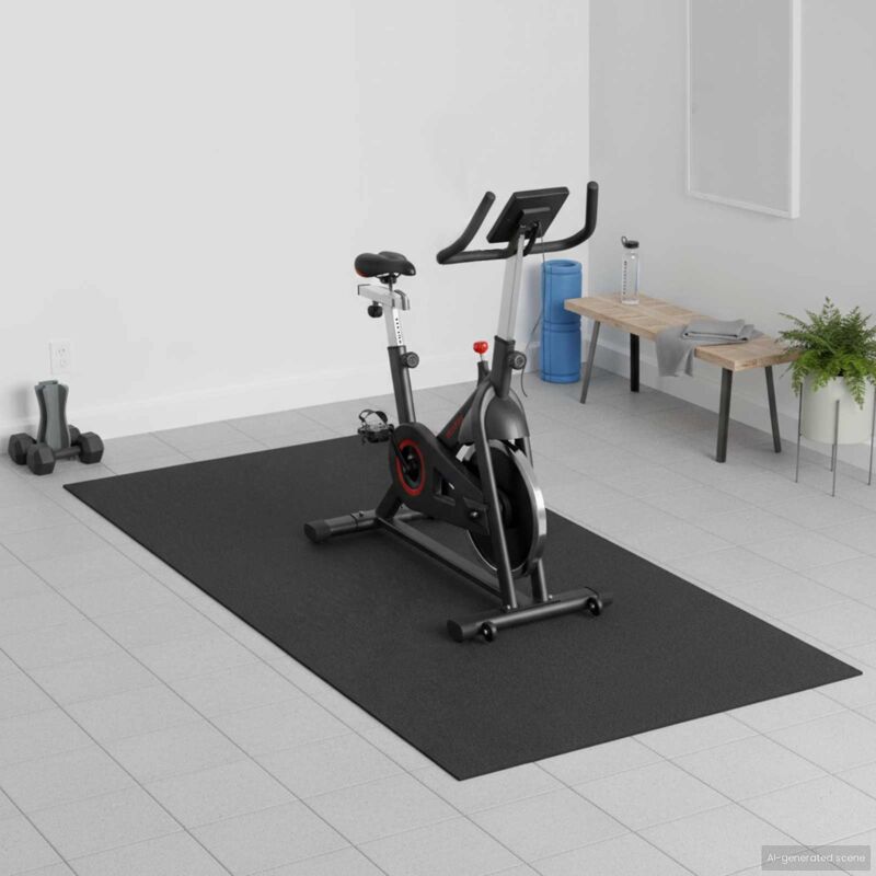 Tapis de Protection Sport Noir 150 x 75 x 0,6 cm