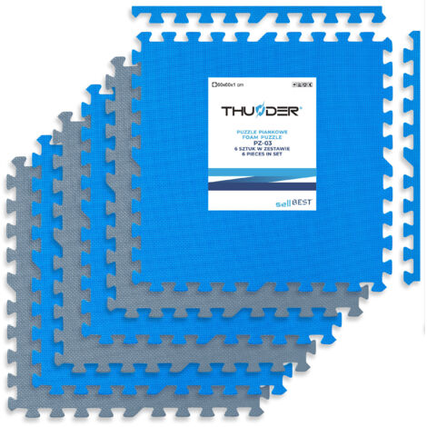 Tapis de puzzle en mousse pour exercices Thunder® PZ-03