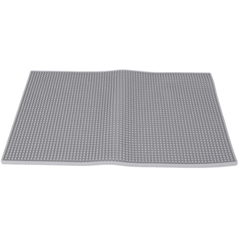 Tapis de rangement antidérapant pour matériel de coiffure - Accessoires salon et barbier professionnels