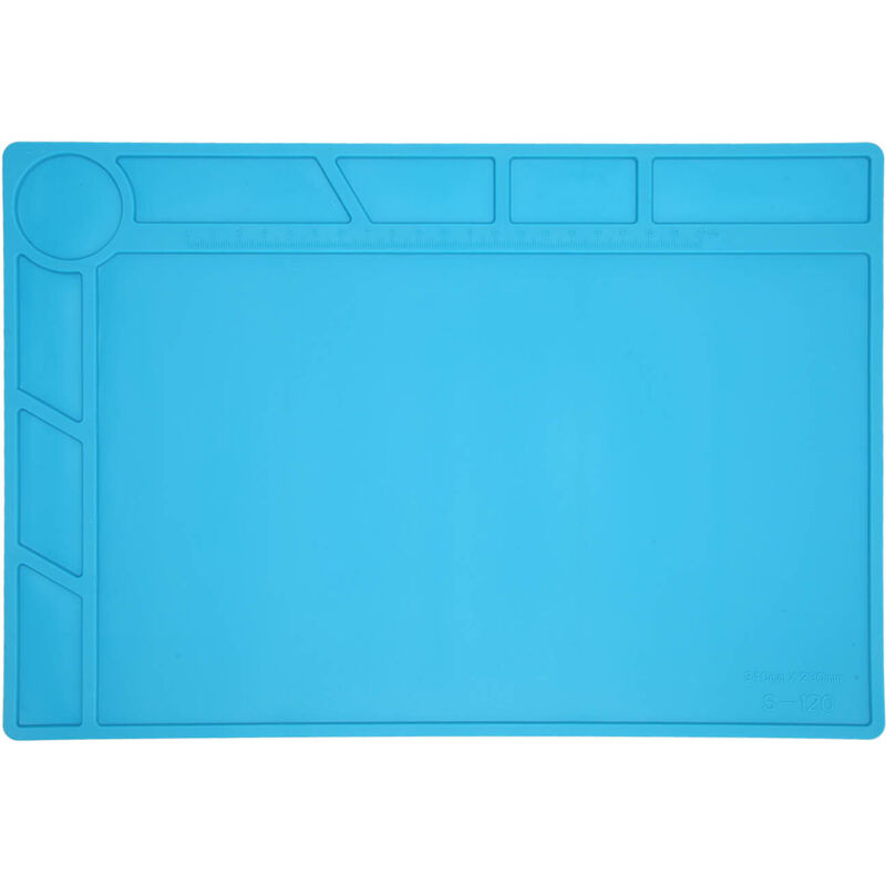 Tapis de réparation en Silicone d'isolation thermique, résistant aux hautes températures, carte PCB, tampon d'entretien électronique industriel S120