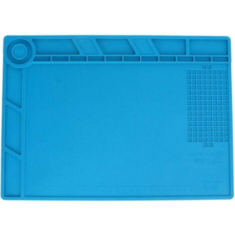 Tapis De Réparation En Silicone Isolant Thermique Anti Statique Avec Support Magnétique Pour Électronique