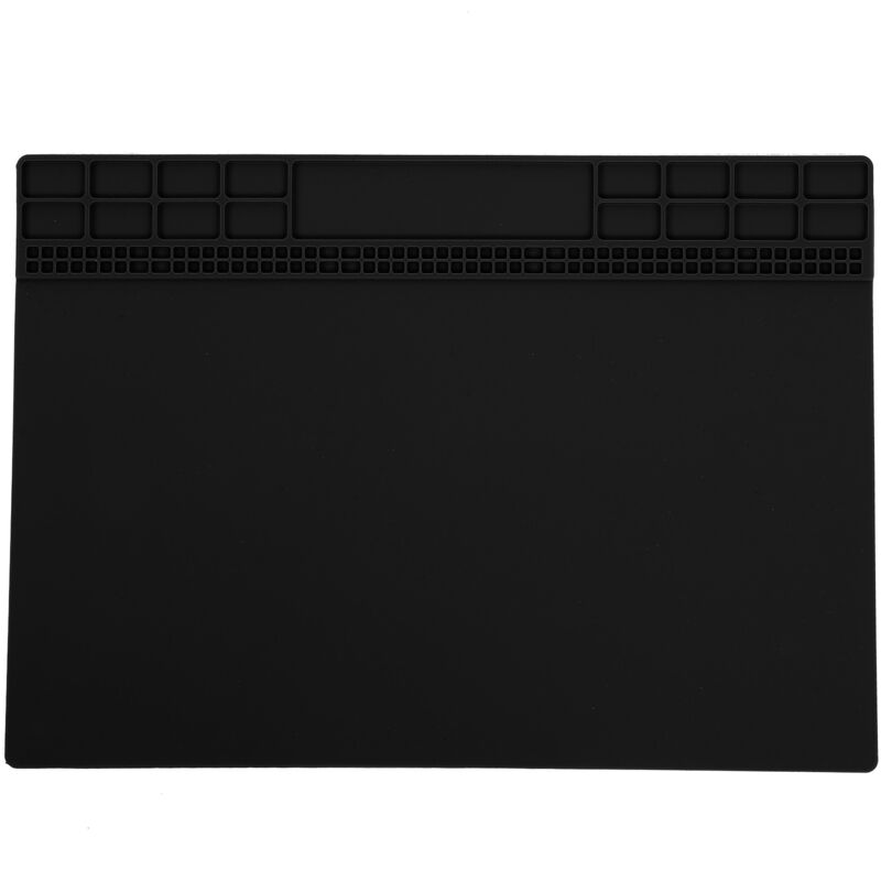 Sunxury - Tapis de réparation en Silicone magnétique résistant à la chaleur, pour ordinateur, téléphone, Station de soudure, outils, tampon