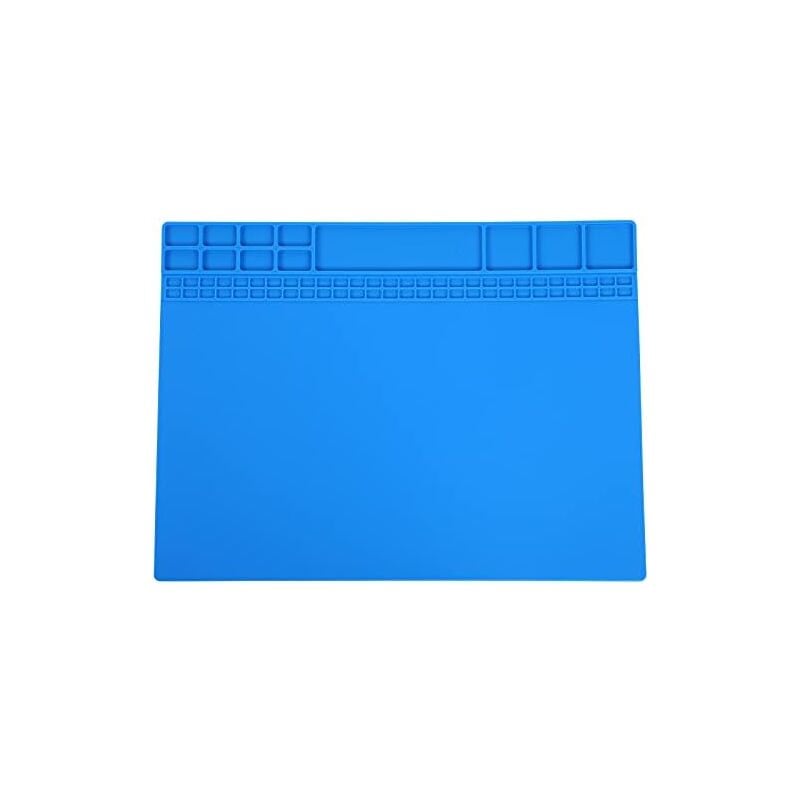 Gotrays - Tapis de Réparation Magnétique, Anti-chaleur 500℃/932°F, Tapis de réparation Électronique en silicone magnétique pour Station de Fer à