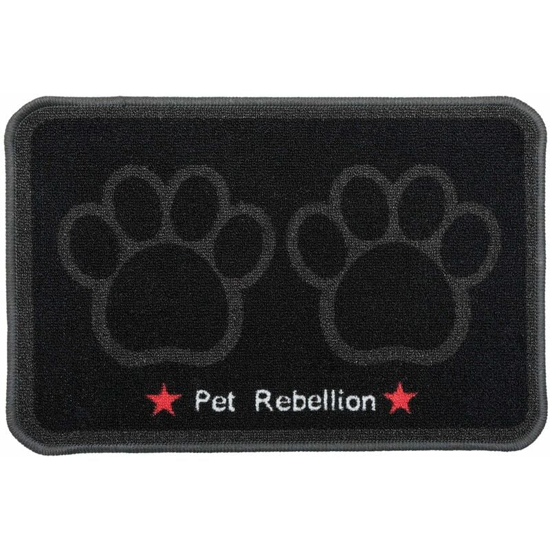 Tapis de repas Dinner Mate Noir : 40 x 60 cm