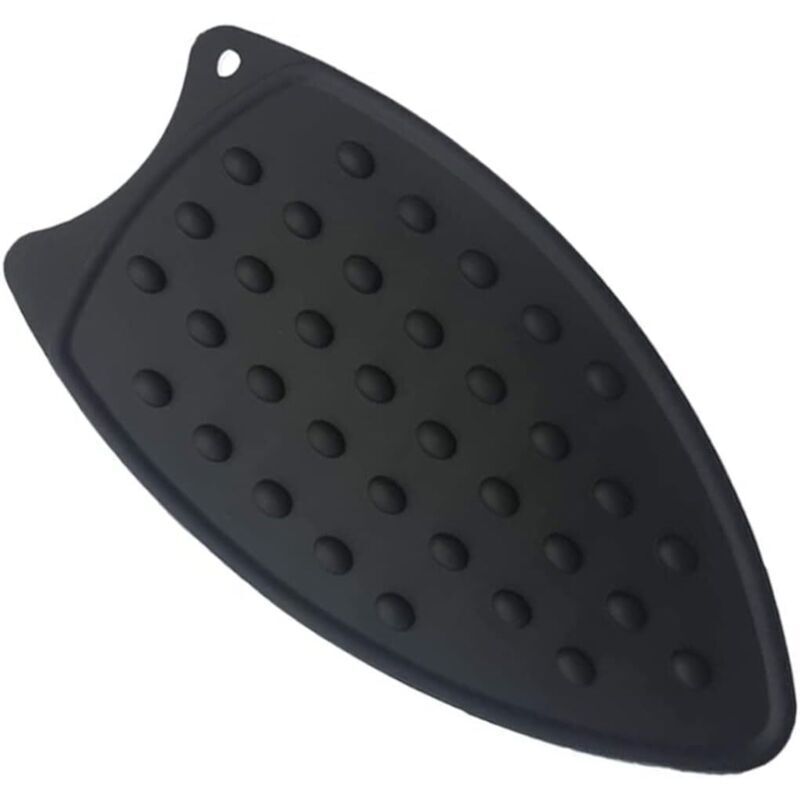 Tapis de repassage de silicone, garniture multifonctionnelle de repos de fer de silicone pour la planche à repasser, garniture chaude de repos de