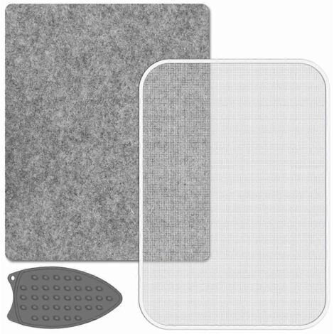 Tapis de repassage en laine pour quilteuses, tapis de repassage en laine facile à repasser--