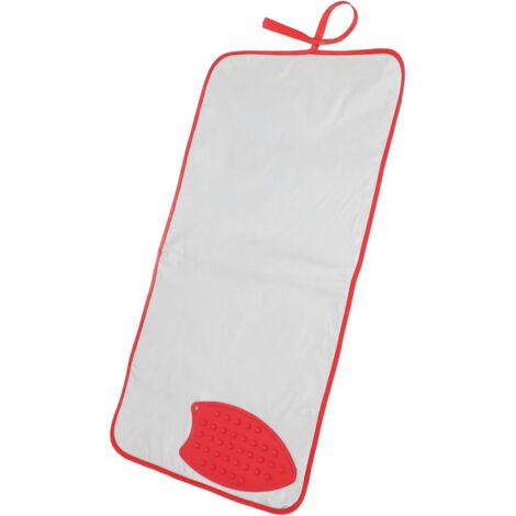 Tapis De Repassage Pliable En Silicone Argenté Résistant à Haute