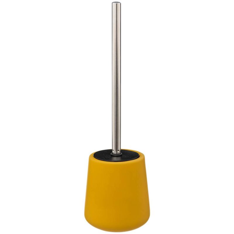 Brosse wc céramique colorama jaune moutarde - 5five