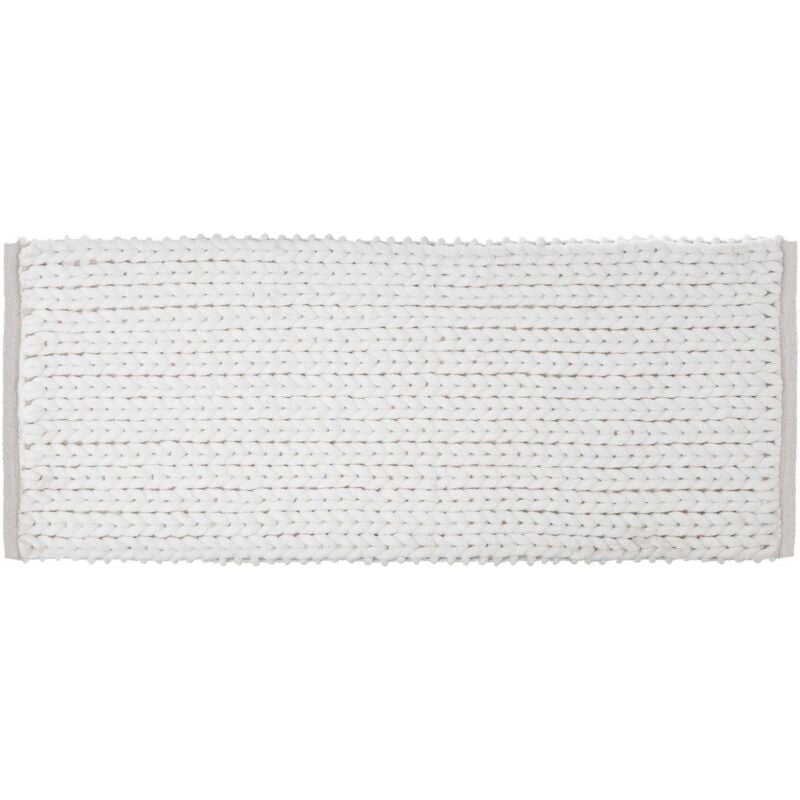 Tapis 120x50cm blanc - 5five