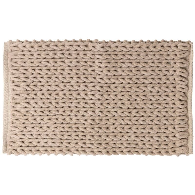 Tapis de bain 50x75cm colorama beige naturel - 5five