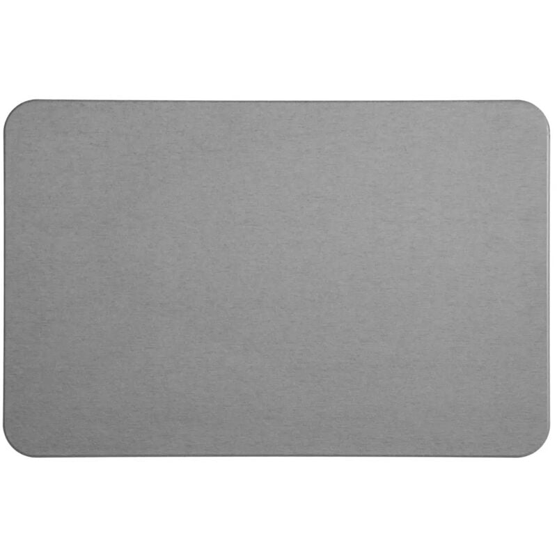 Tapis de salle de bain en Diatomite coloris Gris Argile - Longueur 60 x Profondeur 39 x Hauteur 0,9 cm