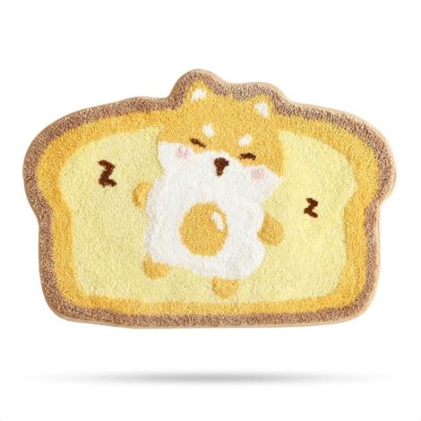 Tapis de Salle de Bain en Forme de Chat Mignon. Extra Doux et Absorbant. Lavable en Machine. Tapis antidérapant pour Baignoire Douche et Salle de Bain