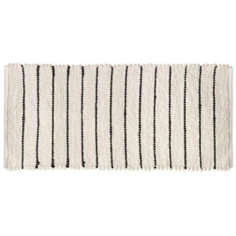 Tapis de Salle de Bain Microfibre 50x120cm Beige