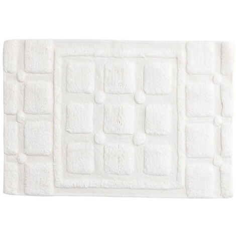 Tapis de Salle de Bain "Putte" 60x90cm Blanc