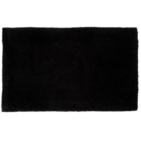 Tapis de Salle de Bain "Réversible" 50x80cm Noir