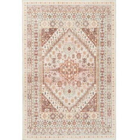 Tapis de salon 4060cm orange imitation cachemire lavé tapis de sol lavable tapis rétro grande surface tapis anti-salissure décoration de la maison