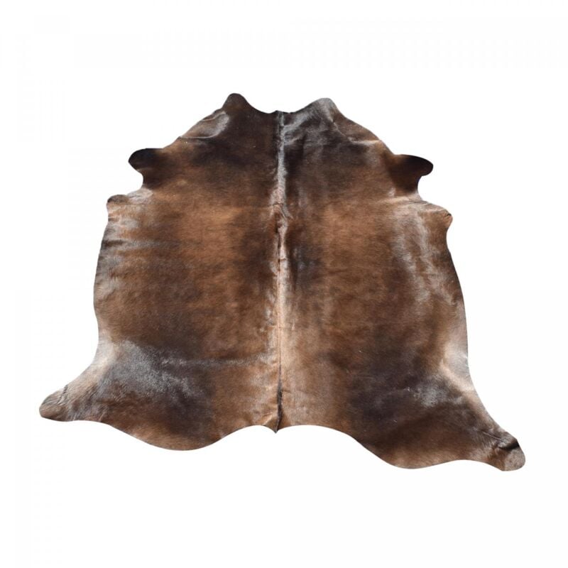 Unamourdetapis - Tapis peau de vache 180x200 marron kilm fait à la main peau c
