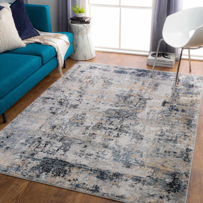 Surya - Tapis Abstrait Moderne Multicolore/Gris 200x275 cm