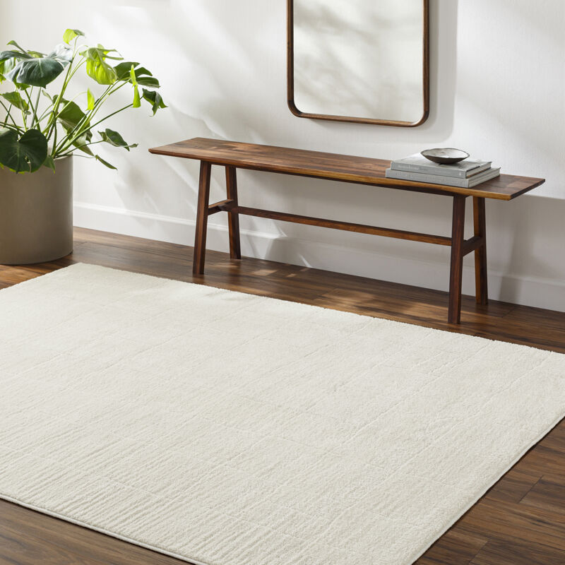 Surya - Tapis Scandinave Moderne Ivoire 160x213 cm