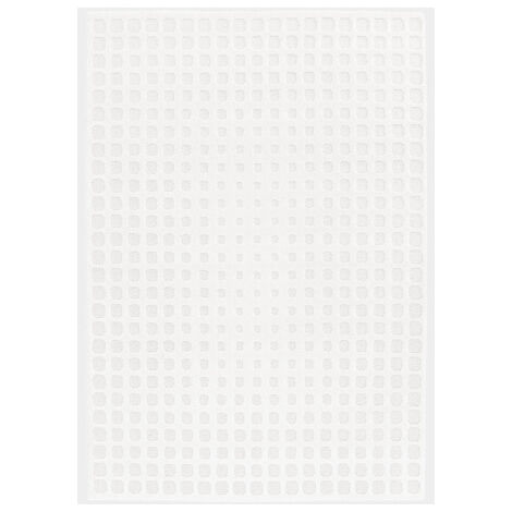Tapis de salon en relief - Art Abstrait - Crème - 120 x 170 cm