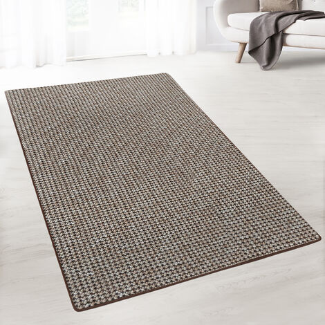 DAMES Line - Tapis Damier - Cuivre 120 x 170 cm