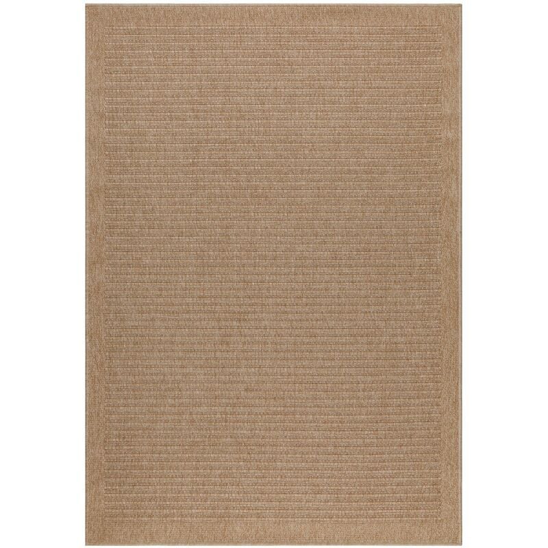 Naturel - Tapis de salon aspect jute Beige 140x200cm