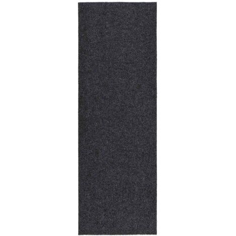 Tapis de salon, Paillasson, Tapis Chambre Moderne 100x300 cm Anthracite MKS19582