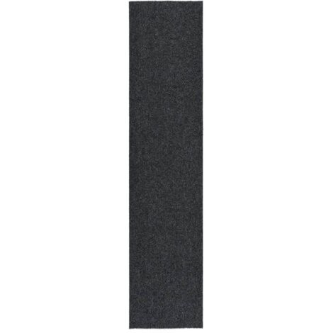 Tapis de salon, Paillasson, Tapis Chambre Moderne 100x450 cm Anthracite MKS66050