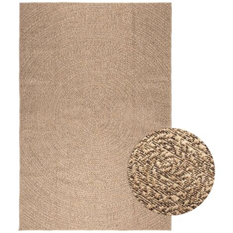 Tapis de salon, Paillasson, Tapis Chambre Moderne 160x230 cm aspect jute intérieur et extérieur MKS52600
