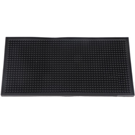 Tapis de Salon PVC Anti-Dérapant pour Coiffure - Outil de Protection Thermique Flexible