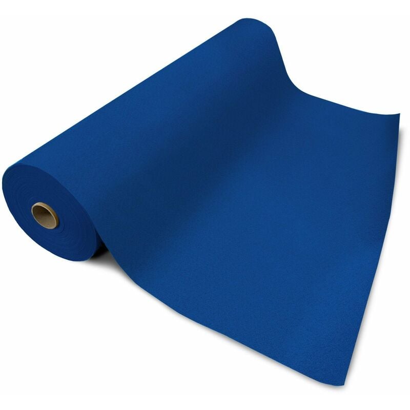 Karat - Tapis de couloir Pour Événement Sintra Bleu foncé 100 x 500 cm