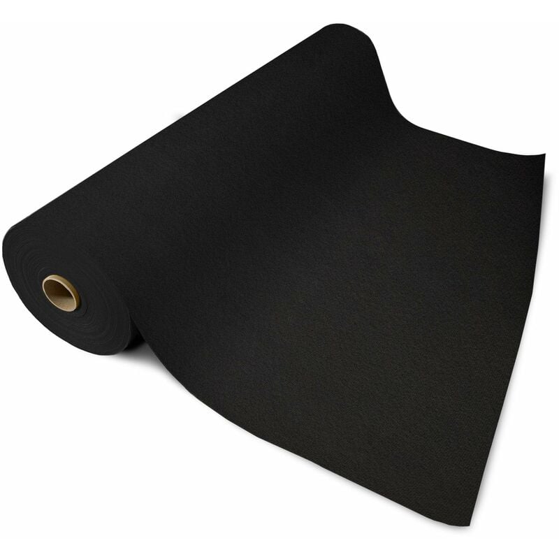 Karat - Tapis de couloir Pour Événement Sintra Noir 100 x 300 cm