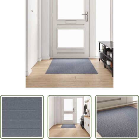 Tapis de salon -  Tapis Couloir Gris clair 100 x 100 cm tissu