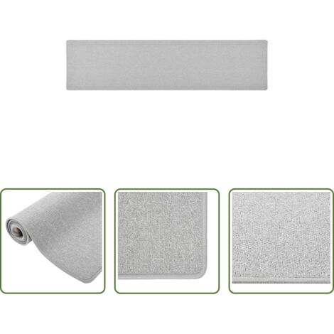 Tapis de salon -  Tapis de couloir Gris clair 50x200 cm