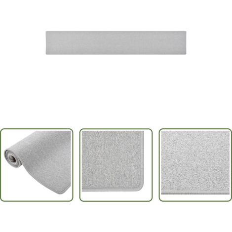 Tapis de salon -  Tapis de couloir Gris clair 50x300 cm