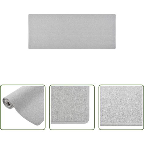 Tapis de salon -  Tapis de couloir Gris clair 80x200 cm