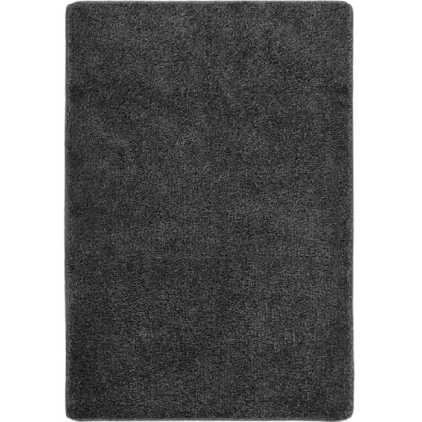 Tapis de salon, Tapis Intérieur & Extérieur, Tapis décoratif pour chambre shaggy antidérapant Gris 160x230 cm MKS85900