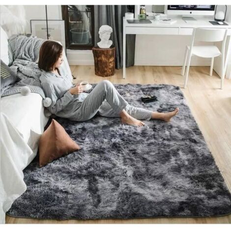 Tapis de Salon Tapis Maison Motley Tie Dye Gradient Tapis Tapis Salon Table Basse Tapis pour Chambre à Coucher Enfants 80160cm