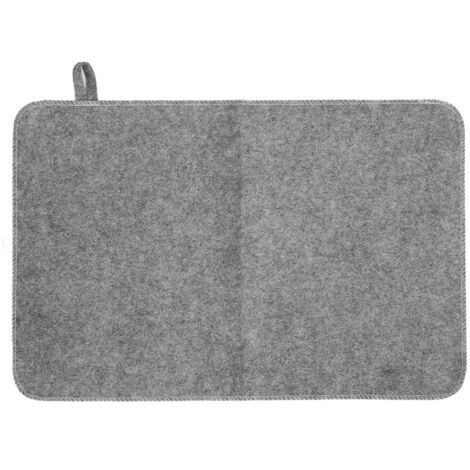 Tapis de Sauna en Feutre Absorbant, Isolation Thermique pour Spa et Salle de Bain