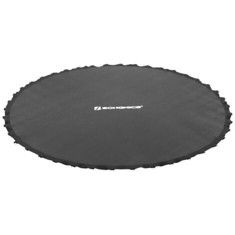 Tapis de Saut pour Trampoline, Ø 324cm, pièce de Rechange, Convient pour Un Trampoline, Noir