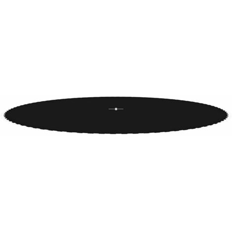 Tapis de saut Tissu Noir pour trampoline rond de 4,57 m