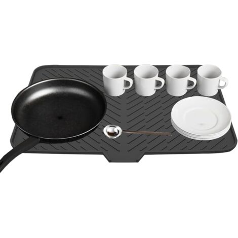 Tapis De Séchage En Silicone Pour Vaisselle De Cuisine