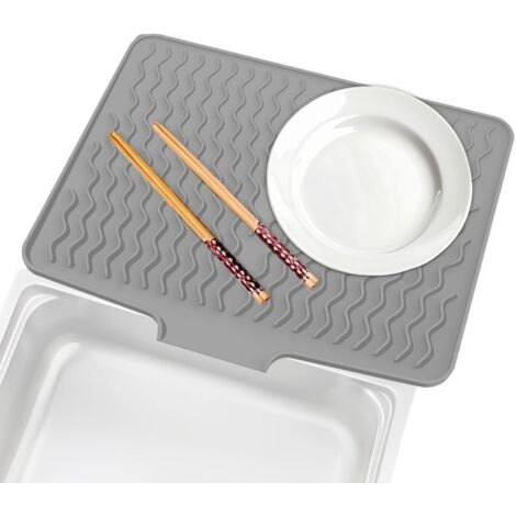 Tapis De Séchage En Silicone,Tapis de Vaisselle