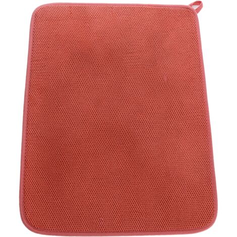 Tapis de séchage pour vaisselle en microfibre, super absorbant, tapis de séchage pour vaisselle en microfibre