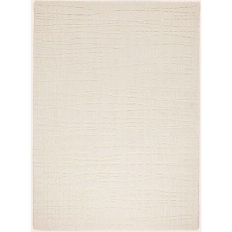 Tapis de sol 170x240 cm MADURA - Ivoire - HARTURO