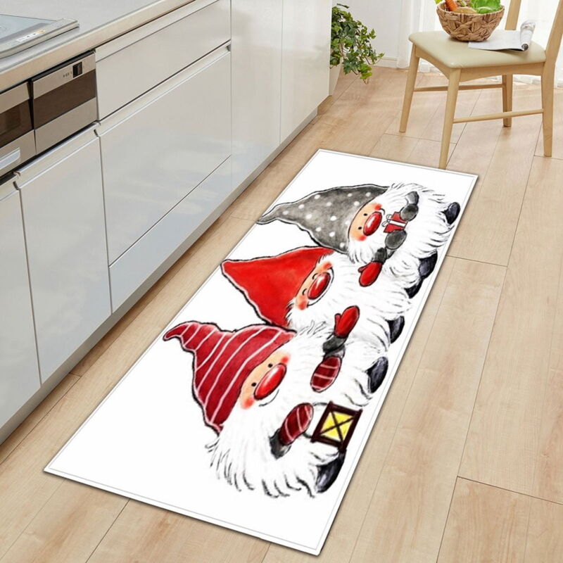 Tapis de sol absorbant pour cuisine, chambre à coucher, salon, tapis de sol de Noël
