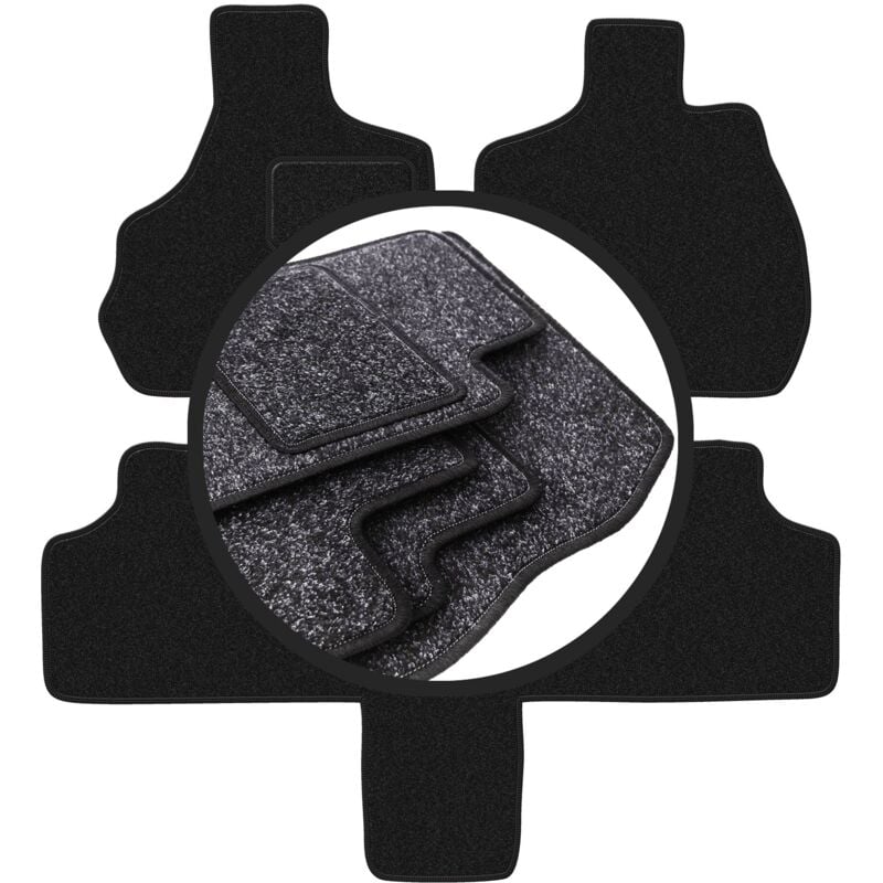 Tapis de sol ANTHRA pour Chrysler Voyager IV 7 places (2000-2008)