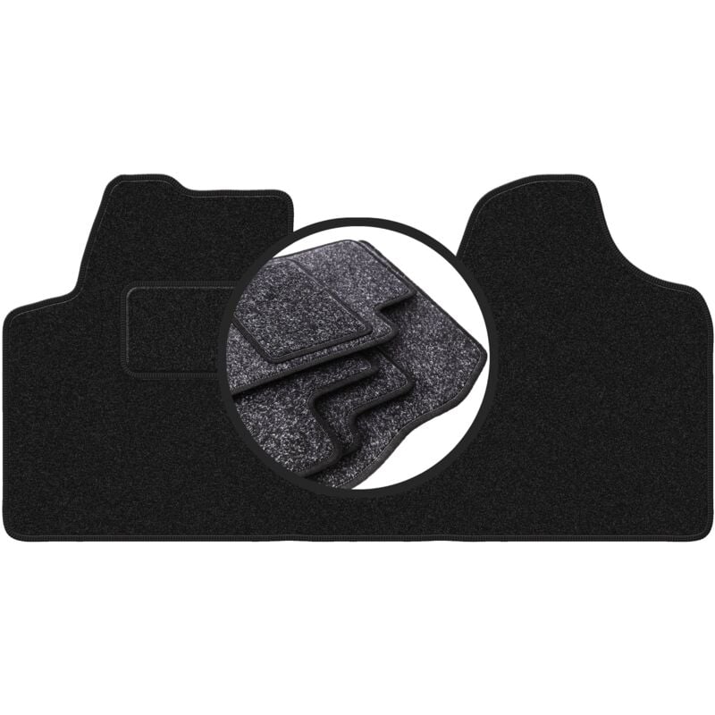 Tapis de sol ANTHRA pour fourgonnette Peugeot Expert II (2007-2016)
